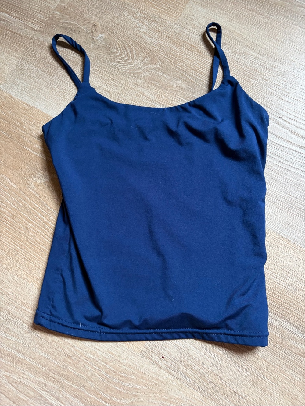 Women’s Navy Spaghetti Strap Tank Top